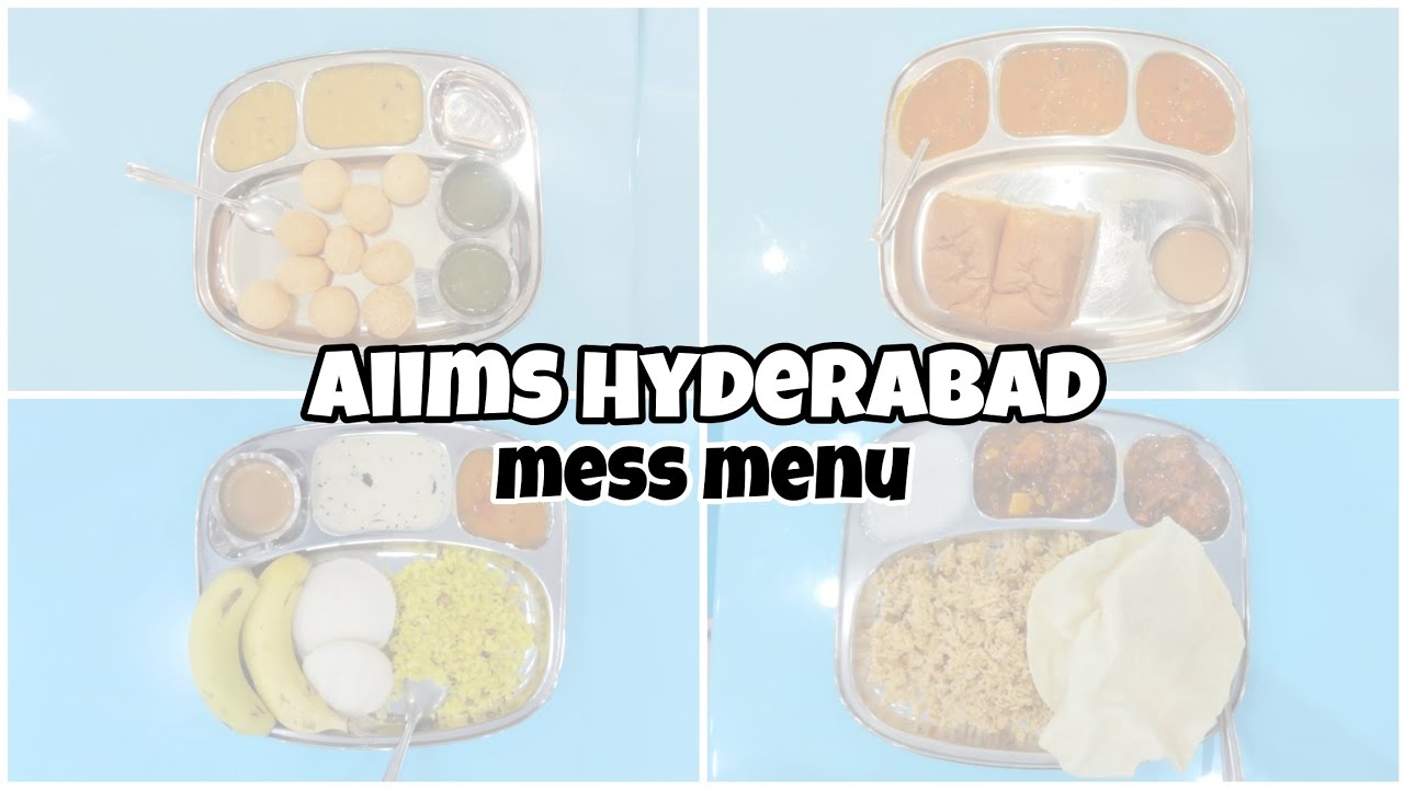 What's on the plate today? ft. AIIMS Hyderabad Mess ✨| Kritika Gautam