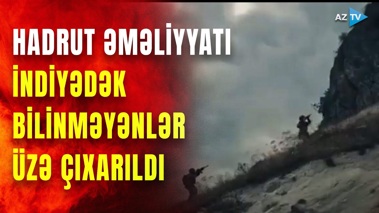 Hadrut əməliyyatı ilə bağlı ilk dəfə görəcəyiniz kadrlar: separatçılar belə pusquya salınıb