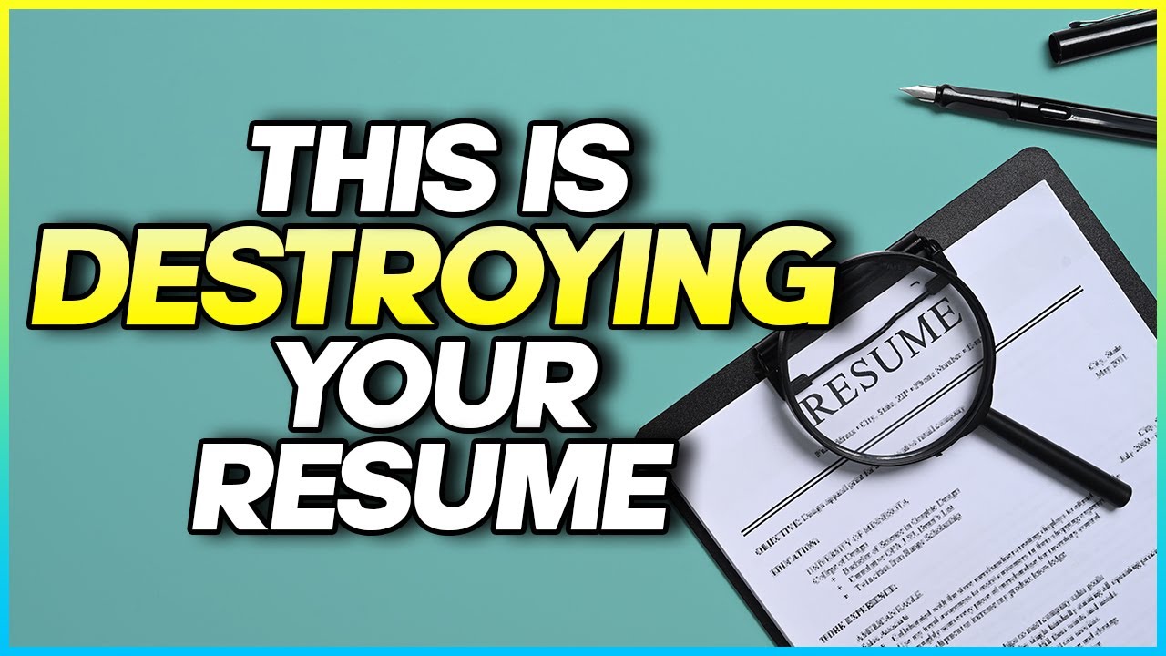 Ten CV Mistakes to AVOID for beginners