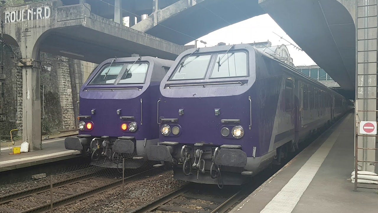 Gare de Rouen Rive Droite (3121 vs 3128)