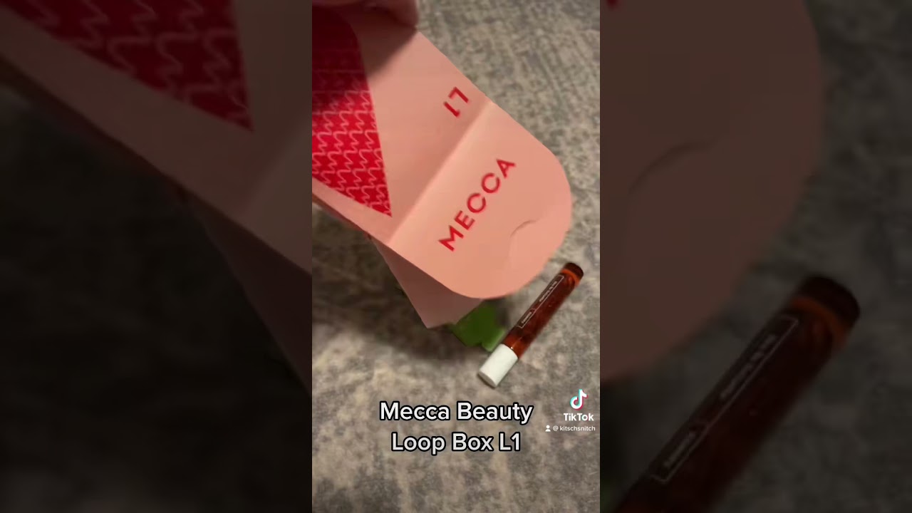Mecca Beauty Loop L1 box opening #meccabeauty #meccabeautyloopbox
