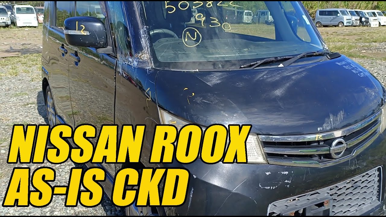 NISSAN ROOX AS-IS CKD ||  CALL 09753371533  FB Bing  Dela Salde
