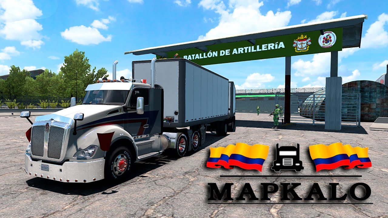 American Truck mapa mapkalo