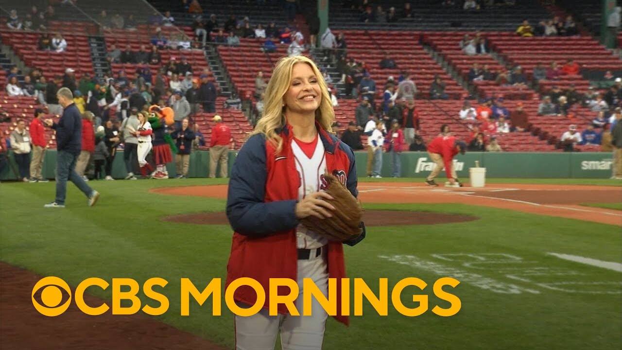 "Never Too Late": CBS Boston's Paula Ebben lives out Red Sox dream at Fenway