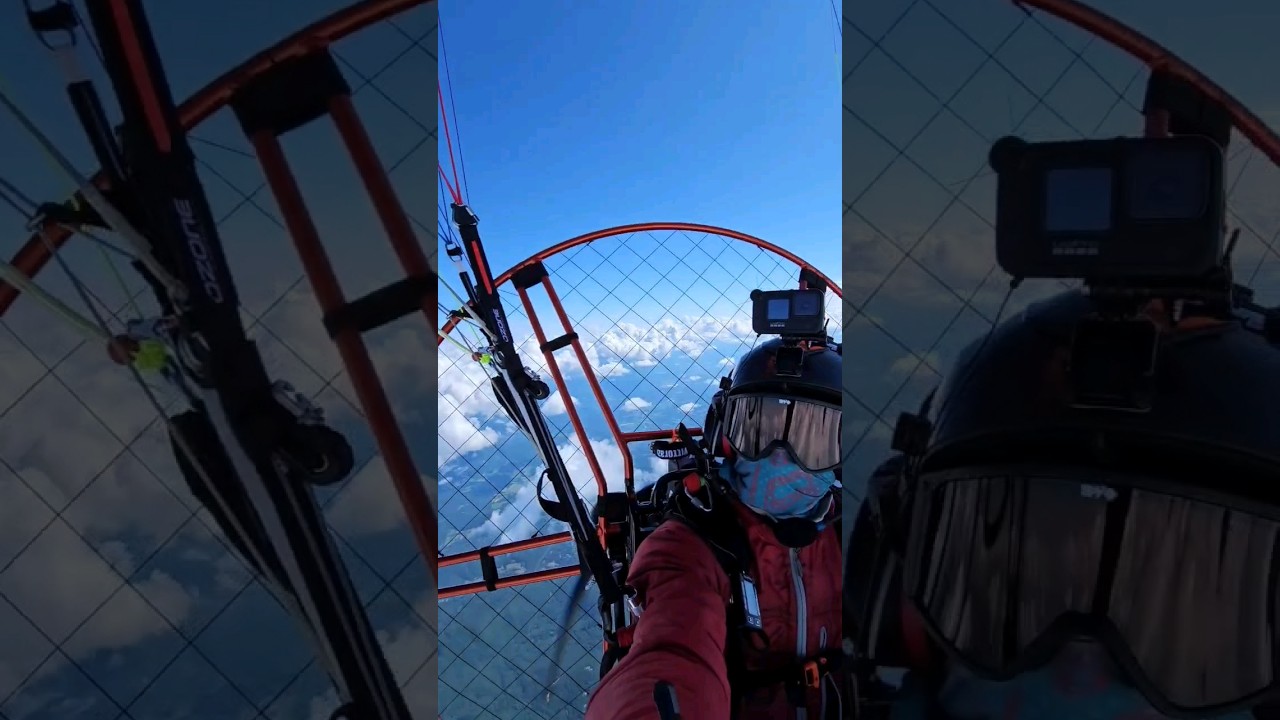 Flying an 80cc engine to 14,875 feet! #paramotor