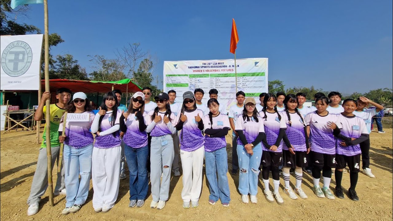 Women’s Football ⚽️ Konsaram vs Tening , 28th LSA Meet 2026