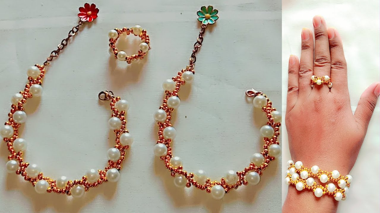 Diy Easy bracelet || How to make beads bracelet || friendship band / bracelet | Diy Bracelet