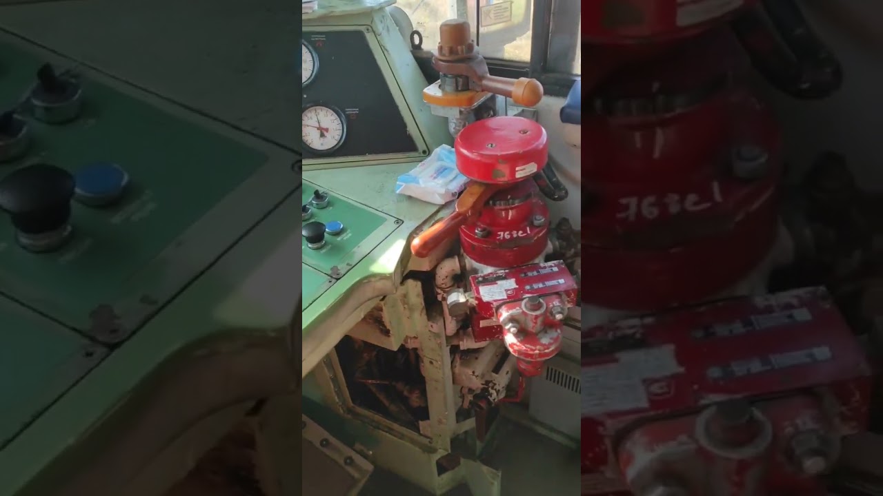 ЭП1М если в ведущей кабине неисправен кран машиниста,блокировка дует при повороте ключа.