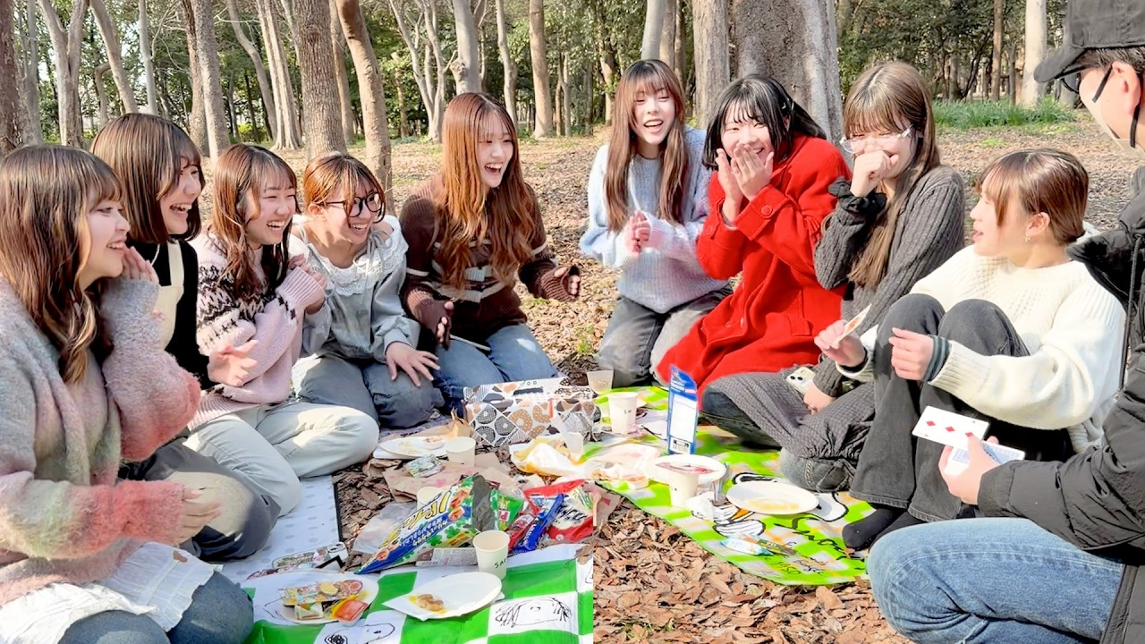 プロのマジシャンがピクニック女子を絶叫させてみました