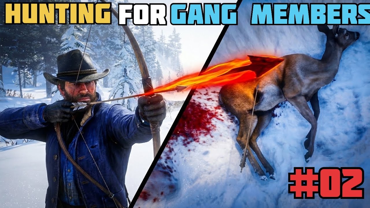 Hunting for Gang Members !!🦌 RDR2 gameplay #part2 