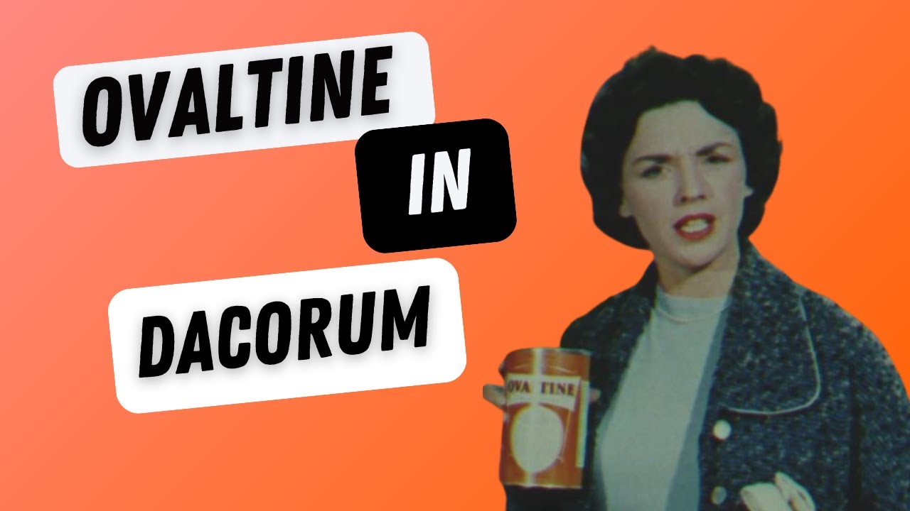 Ovaltine adverts from 1950s-1970s Dacorum Heritage