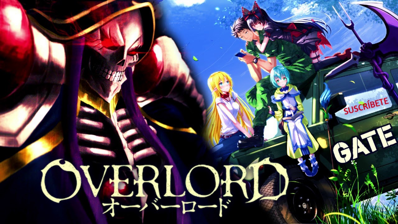 OVERLORD en GATE 😲🤪 (cap 1) ''CHOQUE DE MUNDOS'' *fanfic*