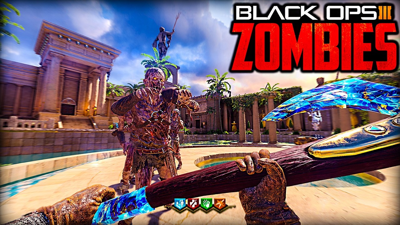 Эта карта в стиле АТЛАНТИДЫ в Zombies просто ПОТРЯСАЮЩАЯ! (Black Ops 3)