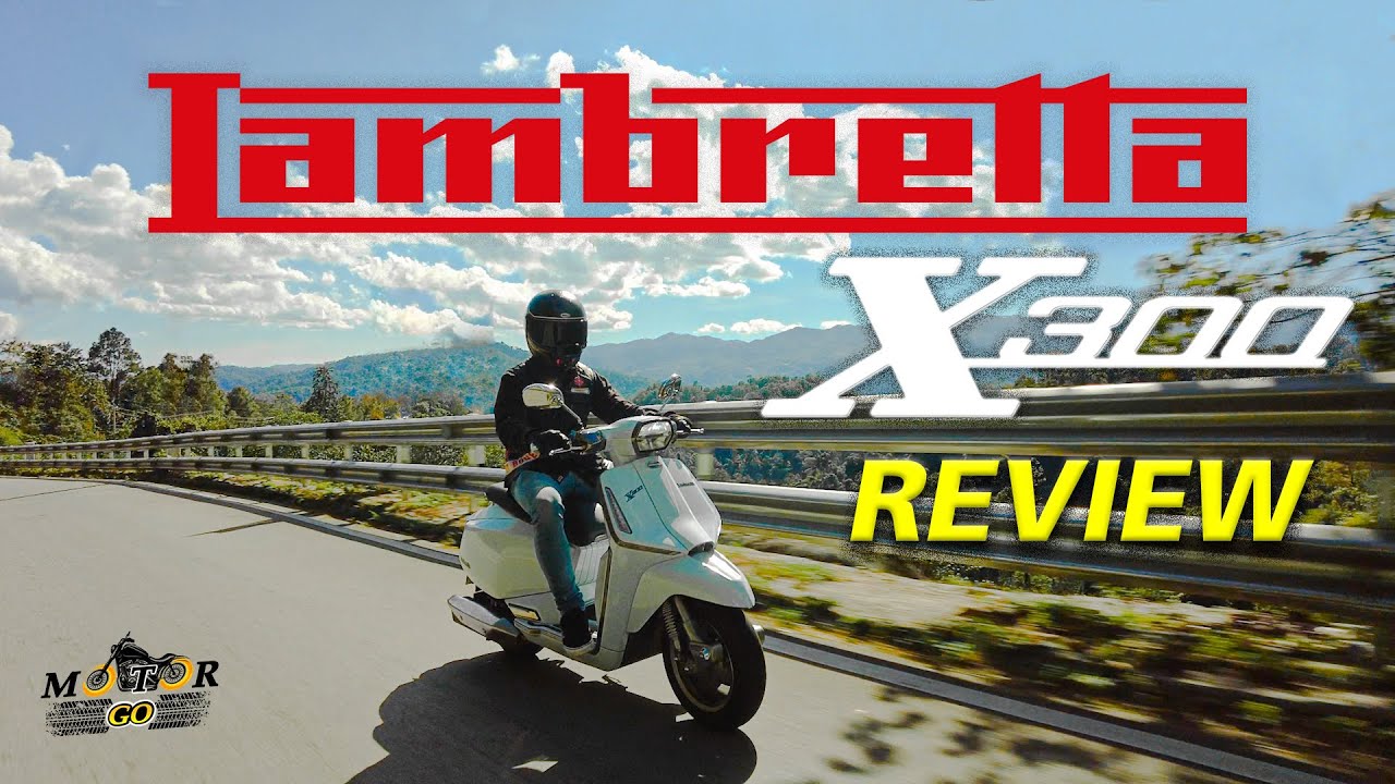 แรงจังวะ ตัวแค่นี้!! รีวิว Lambretta X300 ฉบับขึ้นปาย จะไหวมั๊ยน้อง ... - MotorGo