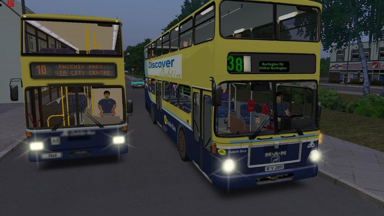 Omsi the bus simulator Dublin Bus Route 38 to Burlington Road
