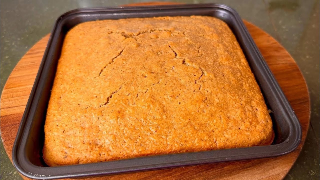 Coconut Cake (Jamaican Toto 🇯🇲)