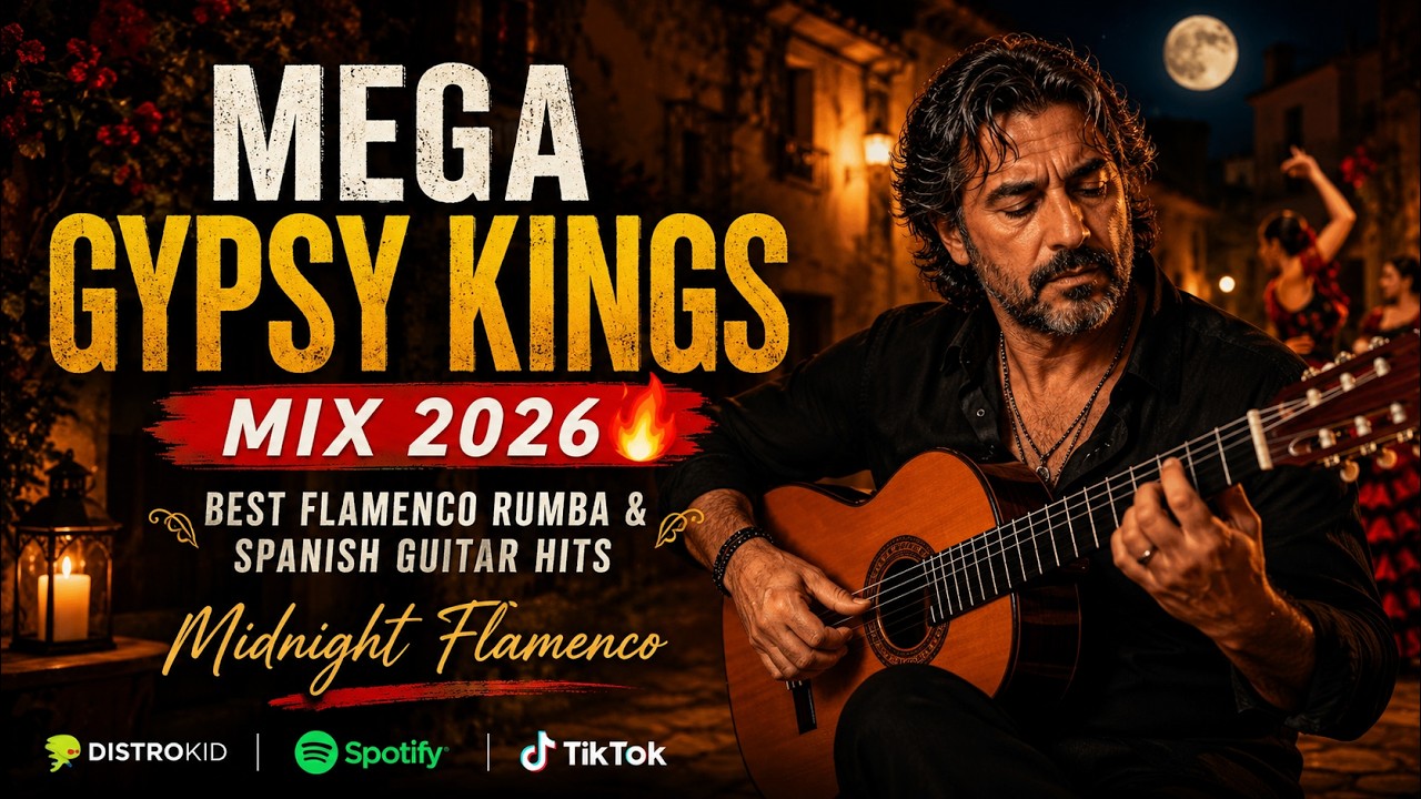 Ritmo del Amor - Gypsy Kings Vibes _ Flamenco Rumba Fiery Del - midnight part1
