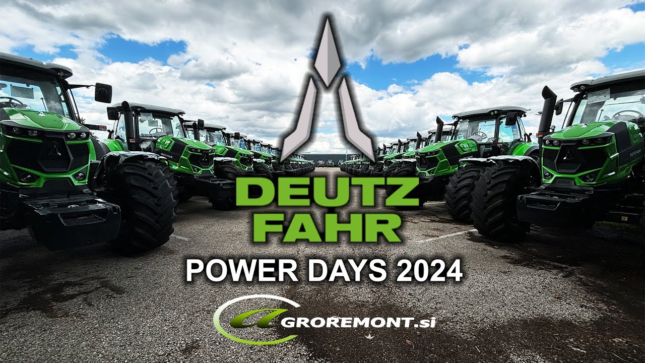 DEUTZ - FAHR - POWER DAYS 2024 / Lauingen, Nemčija