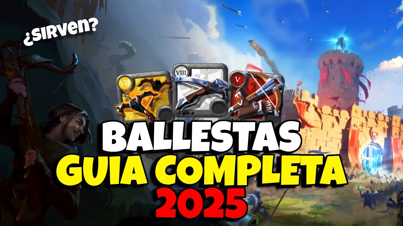GUÍA COMPLETA 🔥 BALLESTAS 🔥 BUILDS - USOS Y MÁS | Albion Online