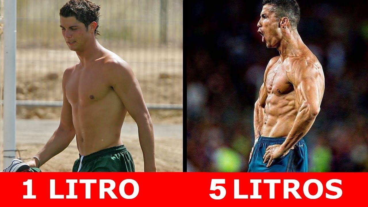 POR QUE CR7 TOMA TANTA ÁGUA? QUANTO TOMAR NO TREINO?