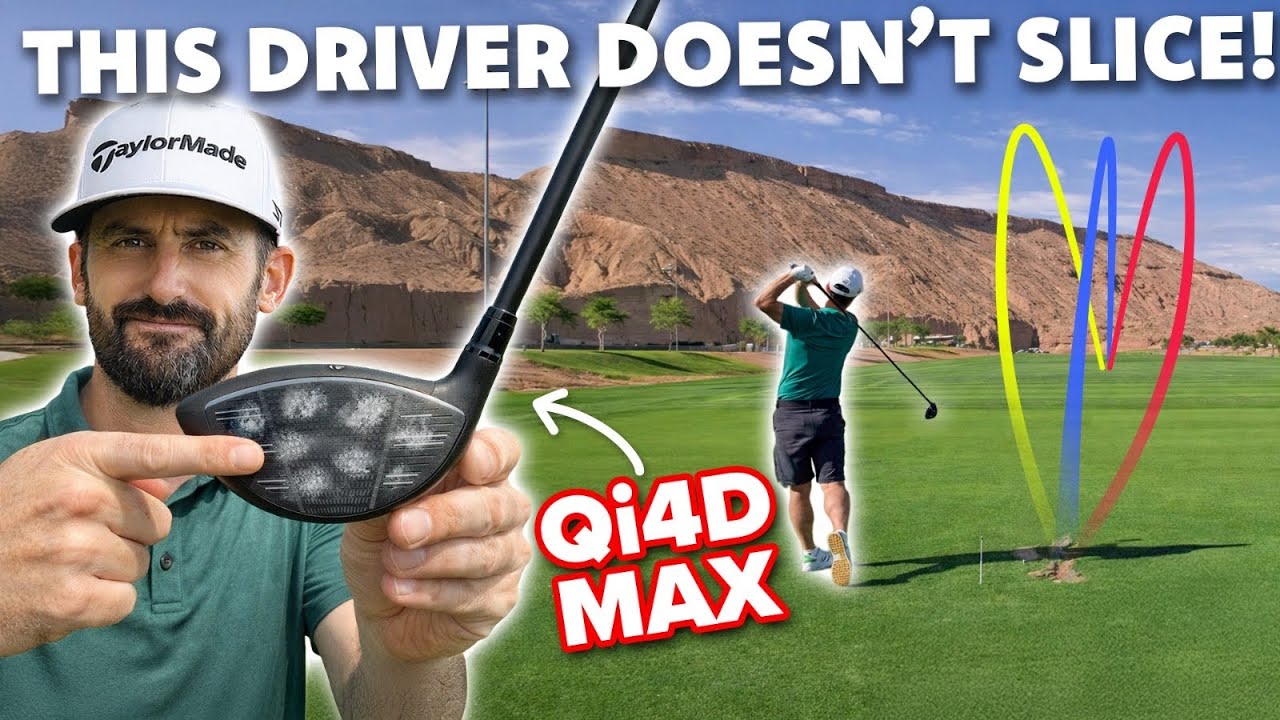 Taylormade Qi4D Max - You Can&rsquo;t Slice This Driver!