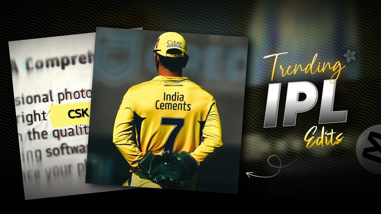 Trending Paper Cut IPL Reels Video Editing In Capcut 🤯 | CSK IPL  Edits | Complete Tutorial ✨