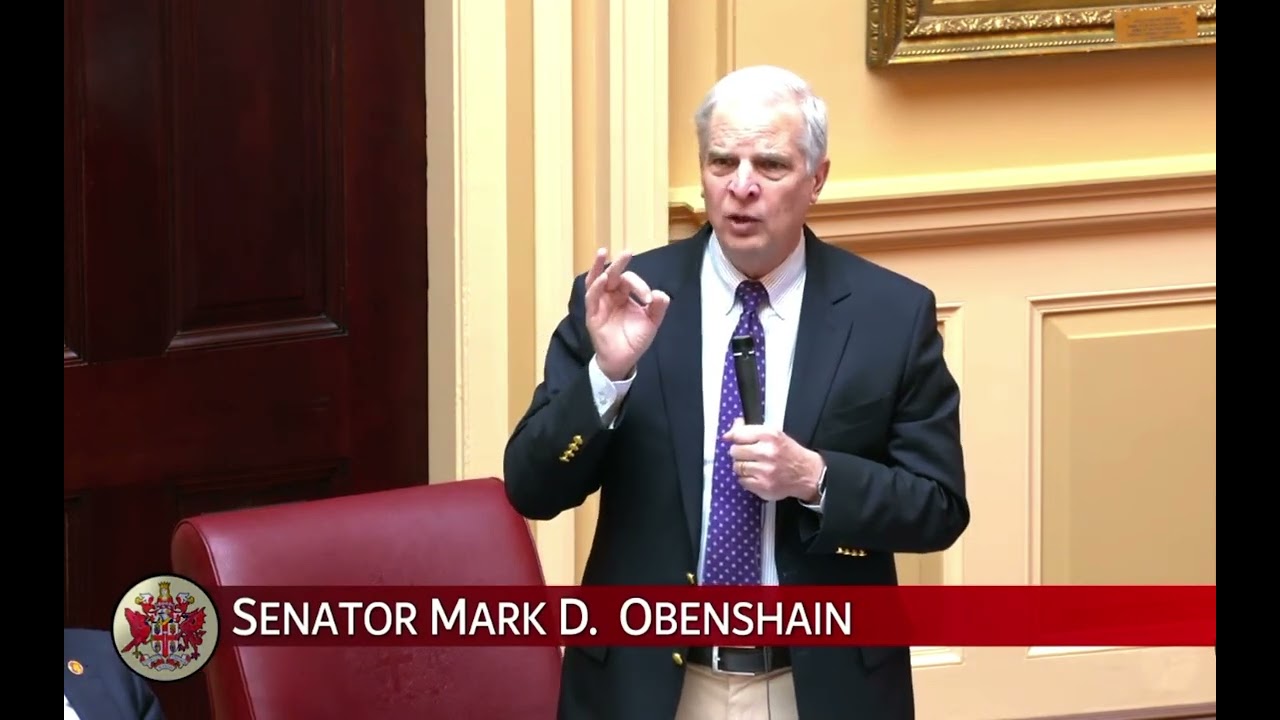Senator Obenshain Discusses the Consequences of VCEA