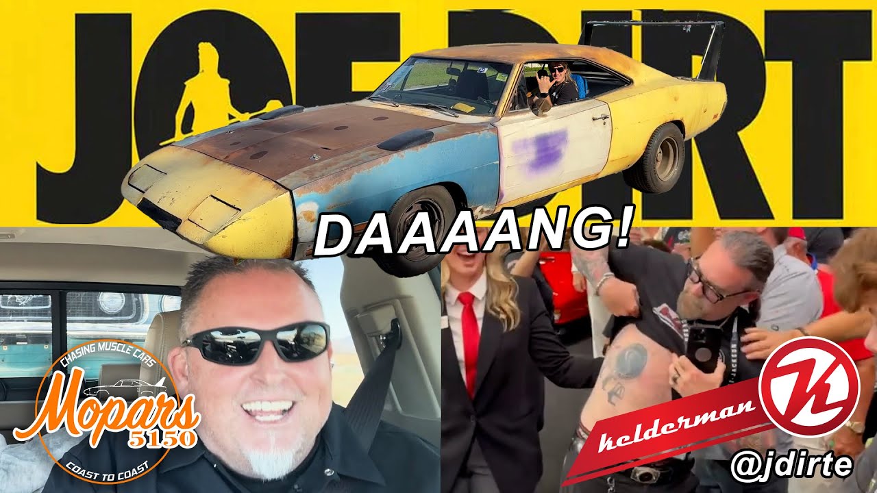 Грандиозное путешествие: реализация проекта Cuda 1971 года и победа на Joe Dirt Daytona в Барретт...