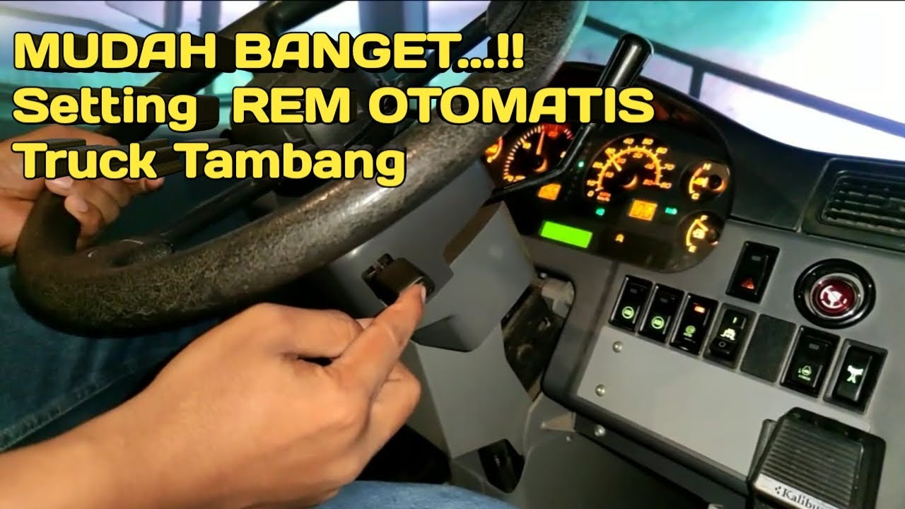 Cara setting ARSC HD 785-7 komatsu untuk mencegah brake overheat