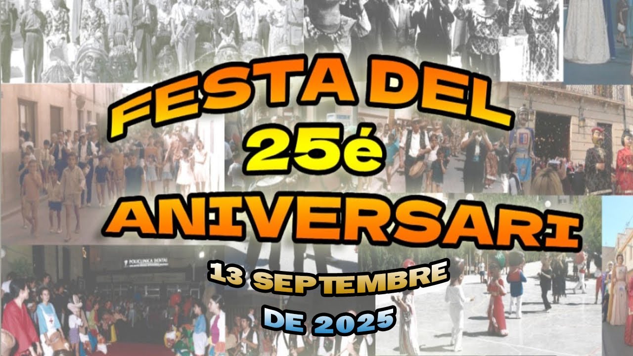 25 ANIVERSARIO NANOS I GEGANTS 2025