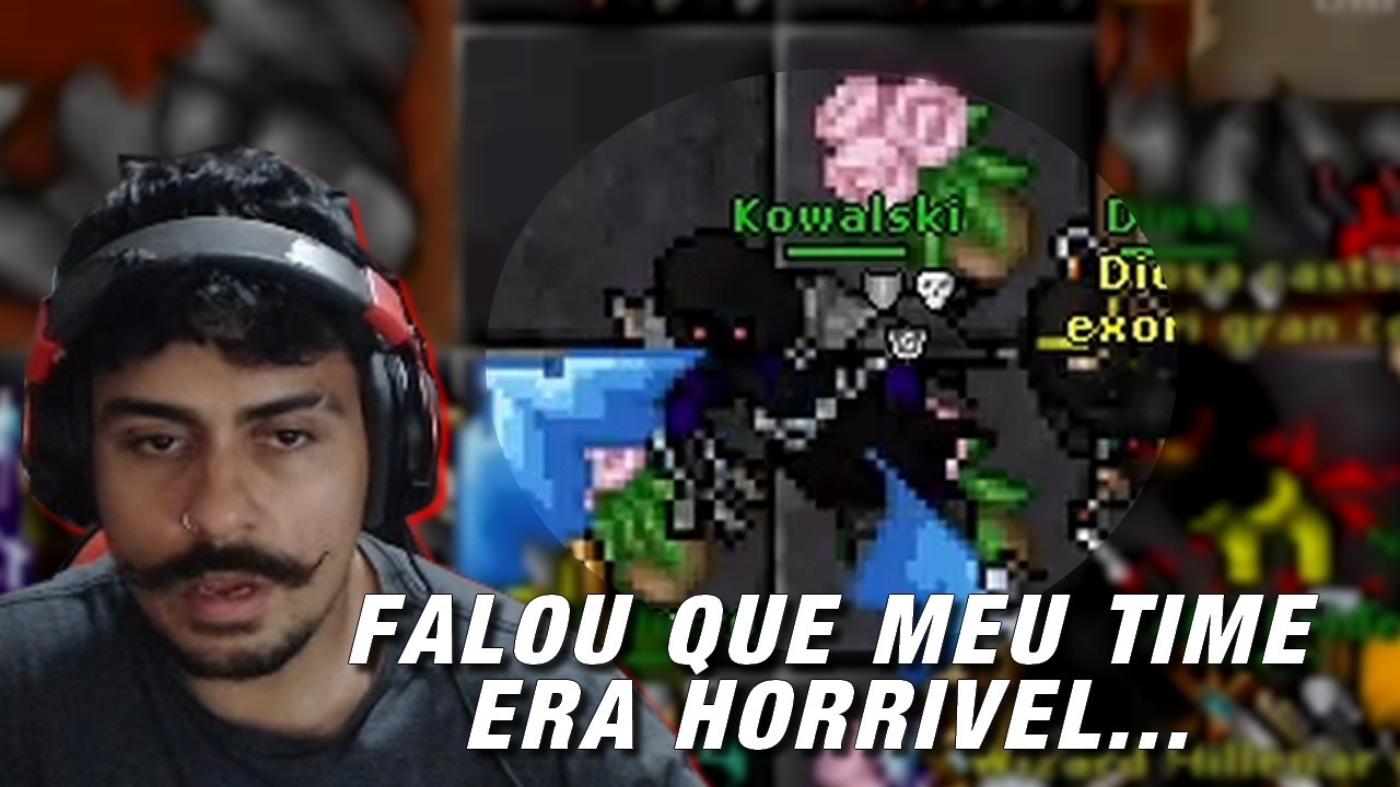 Esse cara desacreditou do meu time no TIBIA (E SE ARREPENDEU)
