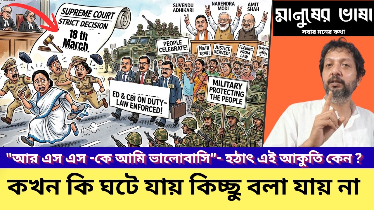 ঘুম নেই শাসকের -১৮ মার্চ, সুপ্রিমকোর্ট : কারও কিন্তু রক্ষা কবচ নেই,  কি হতে চলেছে ? 