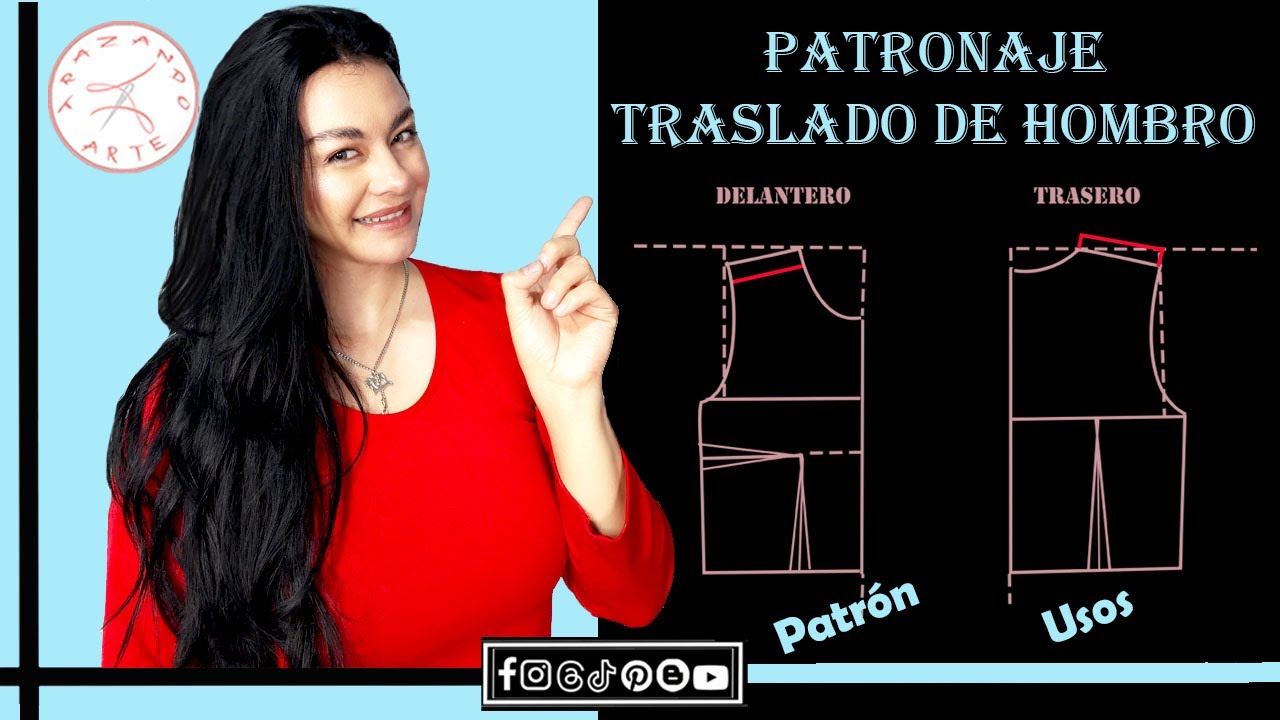 Patronaje #2.9 Traslado de Hombro (patrón y usos)