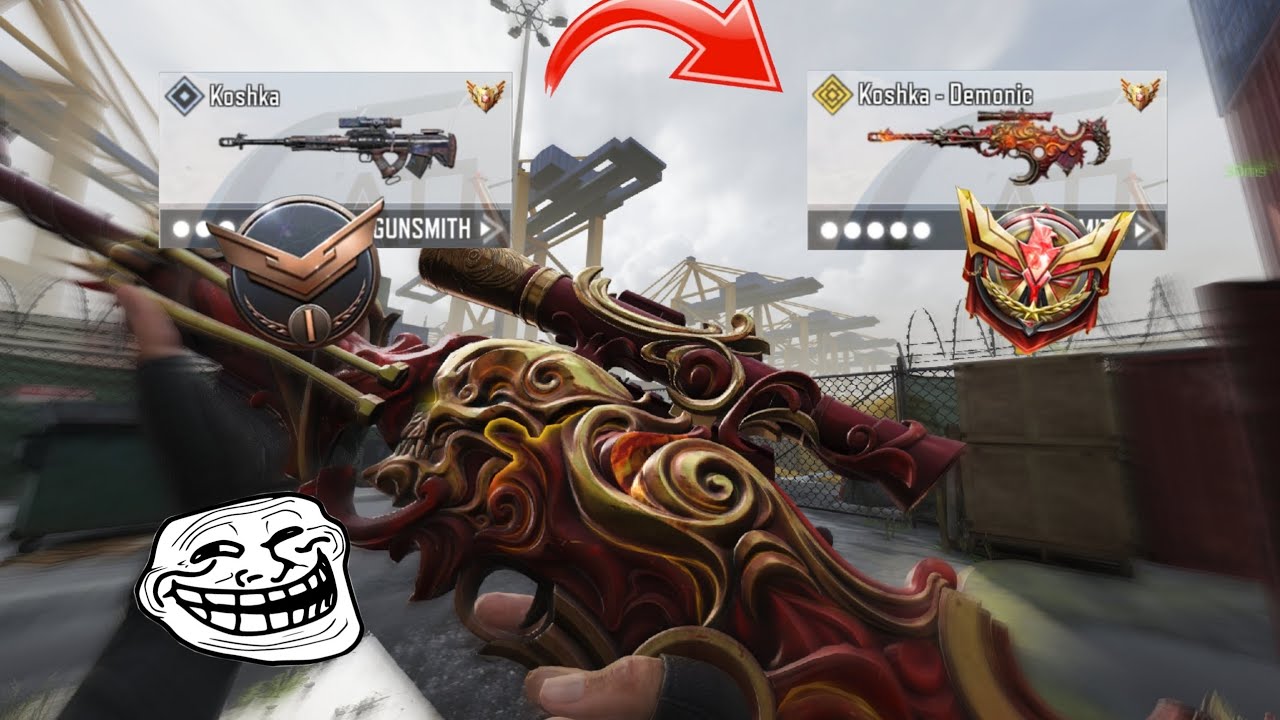 Act like a bot then popping up with a LEGENDARY KOSHKA skin! 👆😂😂