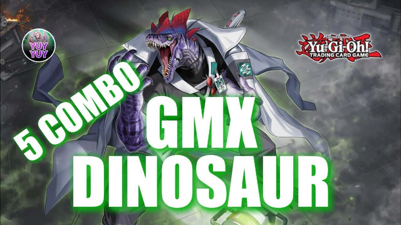 [TCG] [OCG] [11-2025] 5 COMBO GMX DINOSAUR #yugioh #yugiohtcg #yugiohocg #gmx #dinosaur