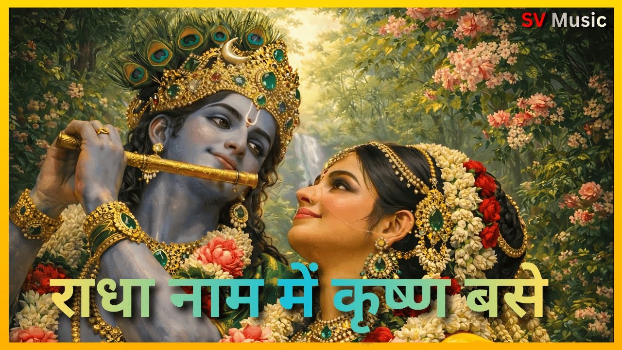 Radha Krishna Prem Sangit | राधा नाम में कृष्ण बसे | SV Music Official (Bhakti)