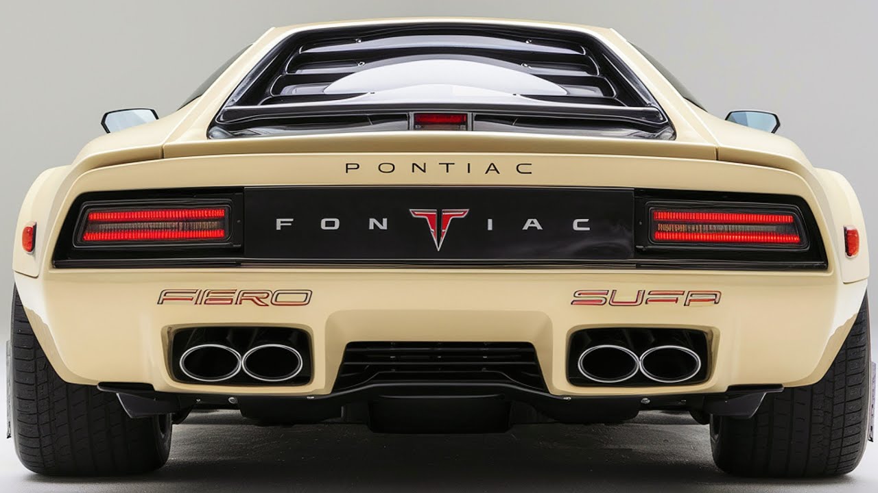 2026 Pontiac Fiero Super Duty &ndash; America&rsquo;s Most SHOCKING Supercar Comeback!