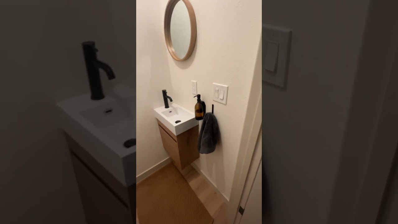 Is it a half bathroom or a powder room? #condorenovation #beforeandafter #pooroom