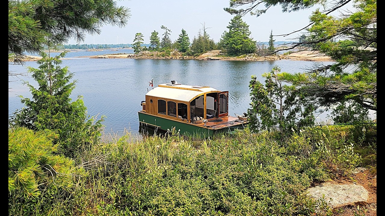 Tiny Houseboat Explores CUNNINGHAM ISLAND