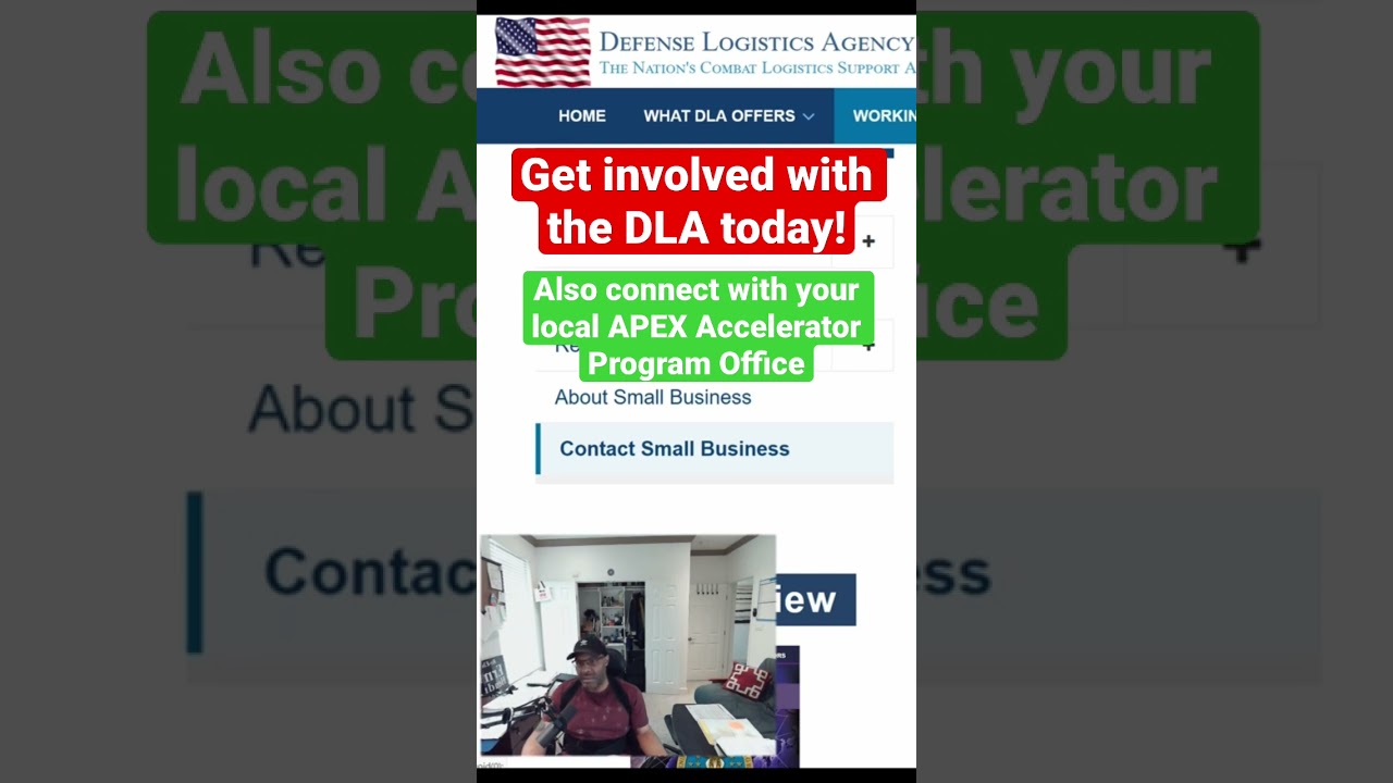 GOVCON Hack - Get FREE DIBBS and DLA Contracting Support Today!