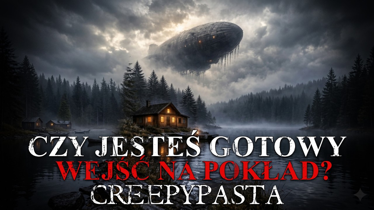 Niedaleko Domku Nad Jeziorem Stało się Coś Dziwnego. Na Niebie Zobaczyłem Sterowiec - Creepypasta PL