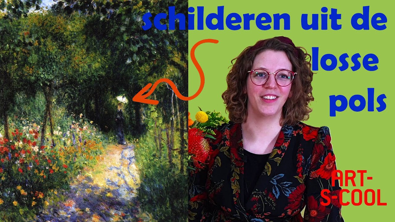 Schilderen uit de losse pols