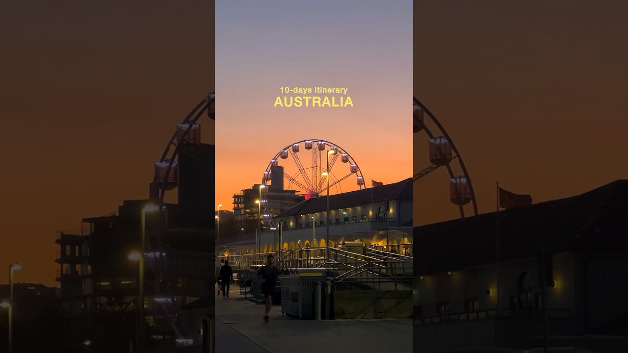 10-days perfect Australia itinerary 🇦🇺 #australian #itinerary #sydneylife #aussie #whitsundays