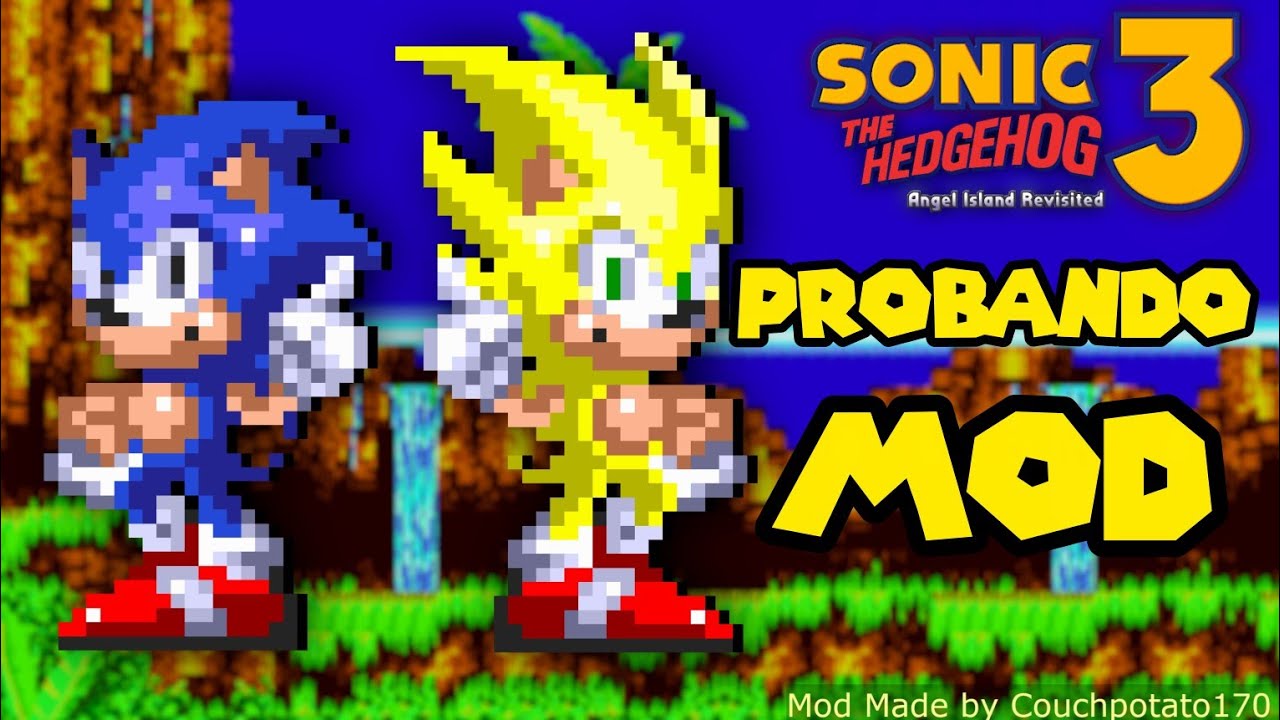 probando los mods más raros de Sonic 3 air😎