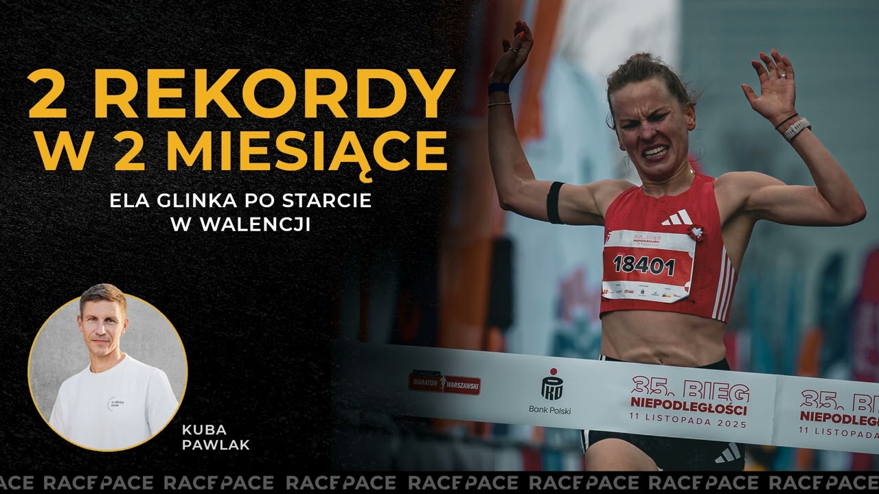 2 rekordy w 2 miesiące | Ela Glinka po starcie w Walencji