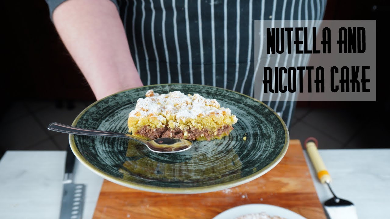 Sbrisolona Cake with Nutella and Ricotta  Recipe