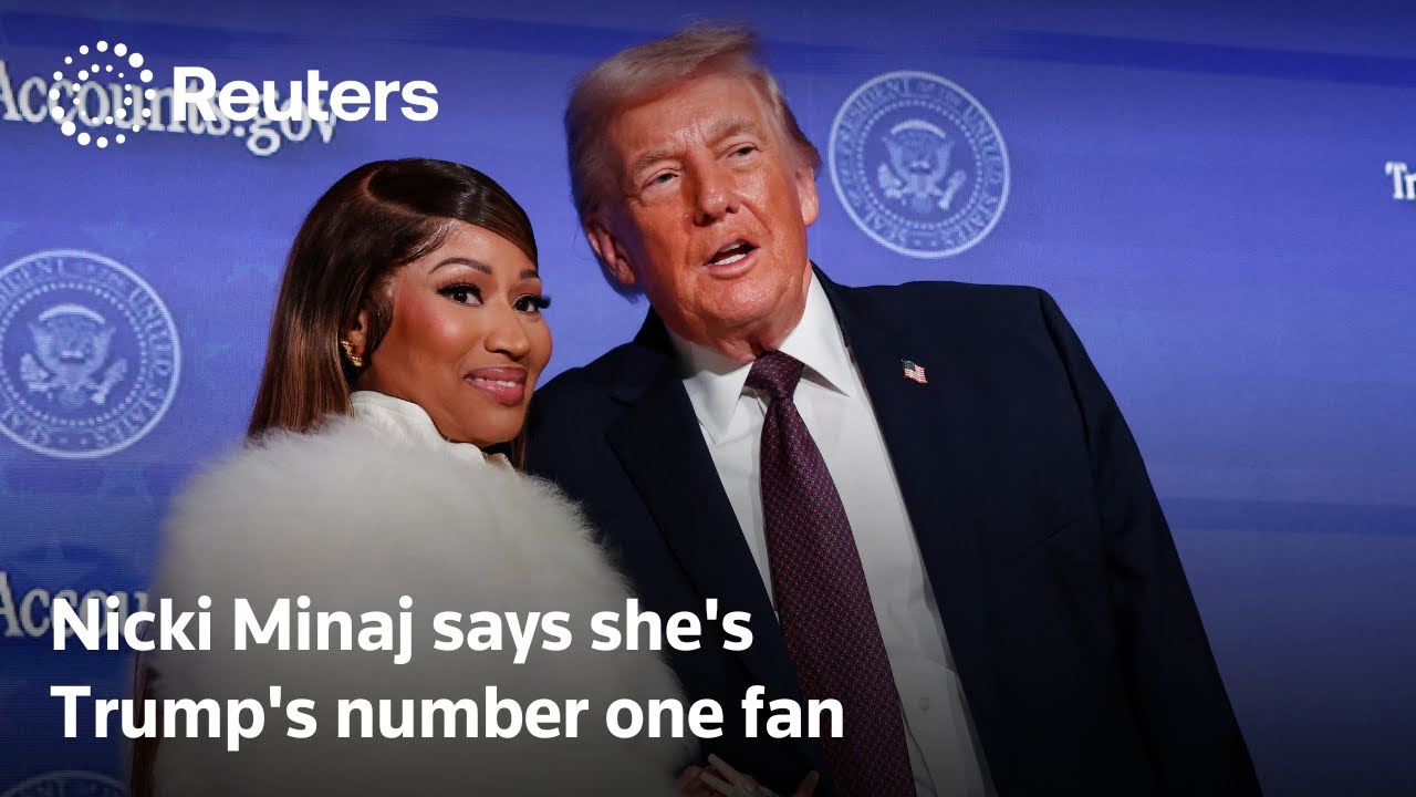 Nicki Minaj says she's probably Trump's 'number one fan'