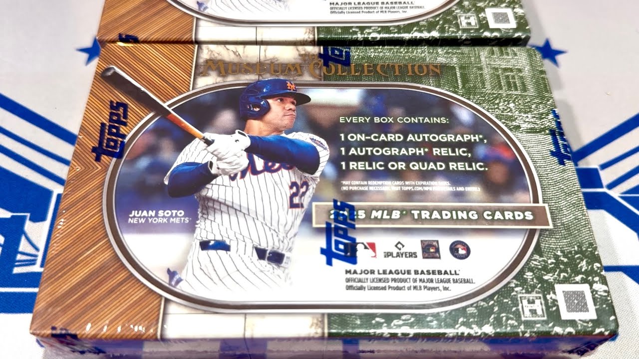 NEW RELEASE!  2025 MUSEUM COLLECTION BASEBALL CARDS!