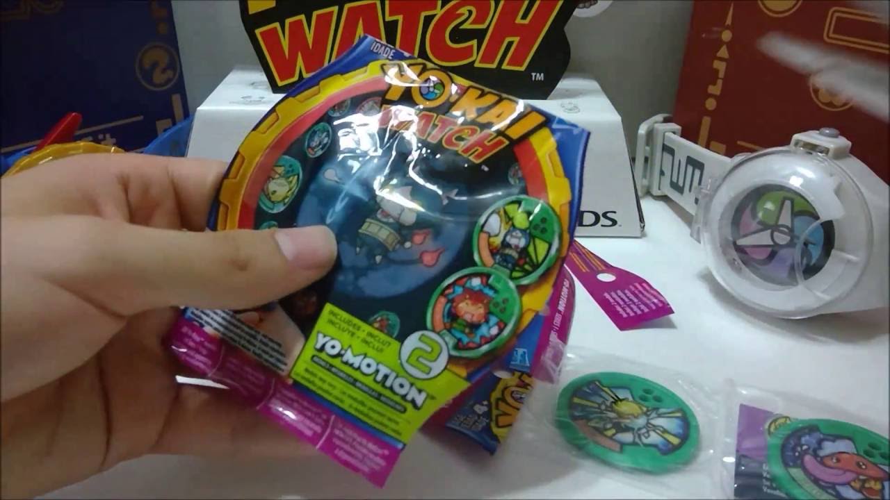 Opening Yo-Kai Watch Yo-Motion Medal Mystery Packs #1!