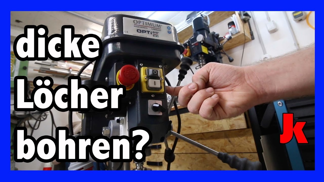 Optimum B20 die Bohrmaschine für richtige Löcher!